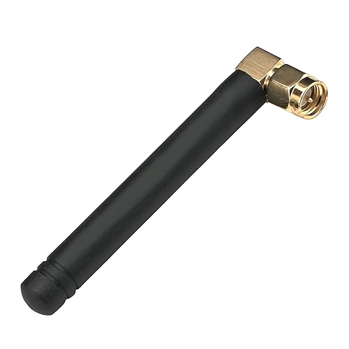 Othmro GSM Antenna 700-2700Mhz 3DB 70mm 1PCS,SMA Male Right Angle Elbow Connector for WiFi Router Booster