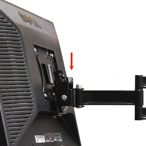 VideoSecu Articulating Swing Arm TV Wall Mount for LG 22LV2500 22LS3500 22LT560C 26LV2500 26LT560C E2742V-BN 24LN451B 27EA31V-B LED LCD TV BJ4