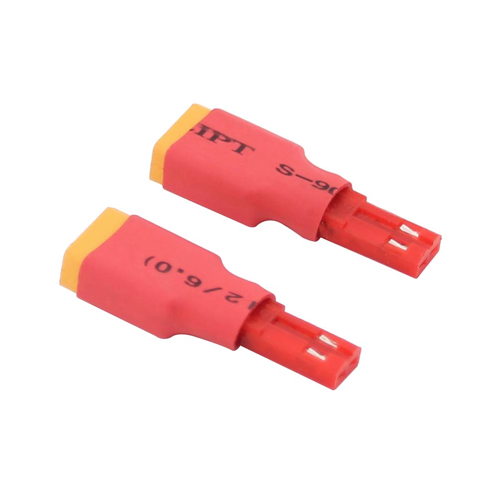 OliRC 3pcs XT30 / XT-30 Male to JST Connector Adapter(C93-3)