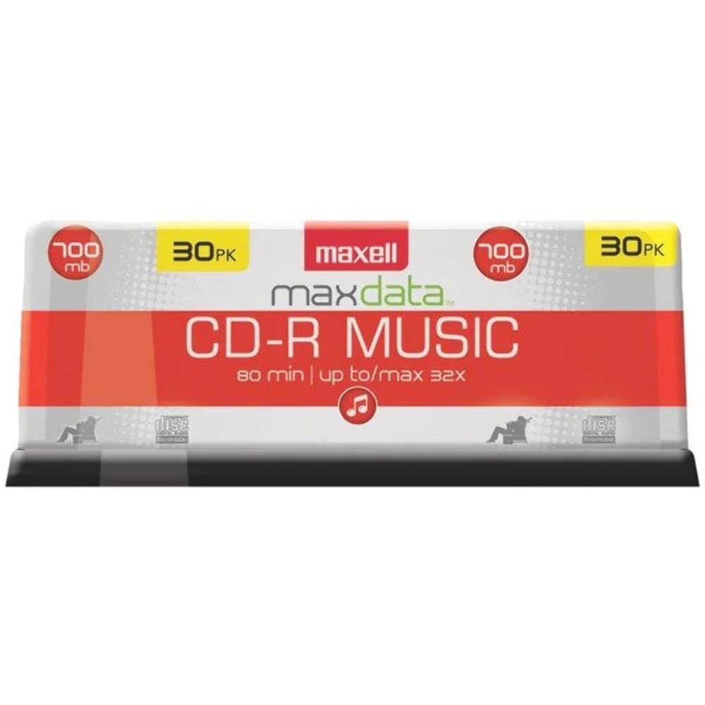 MXLCDR80MU30PK - Maxell 30PK Spindle Audio CDR