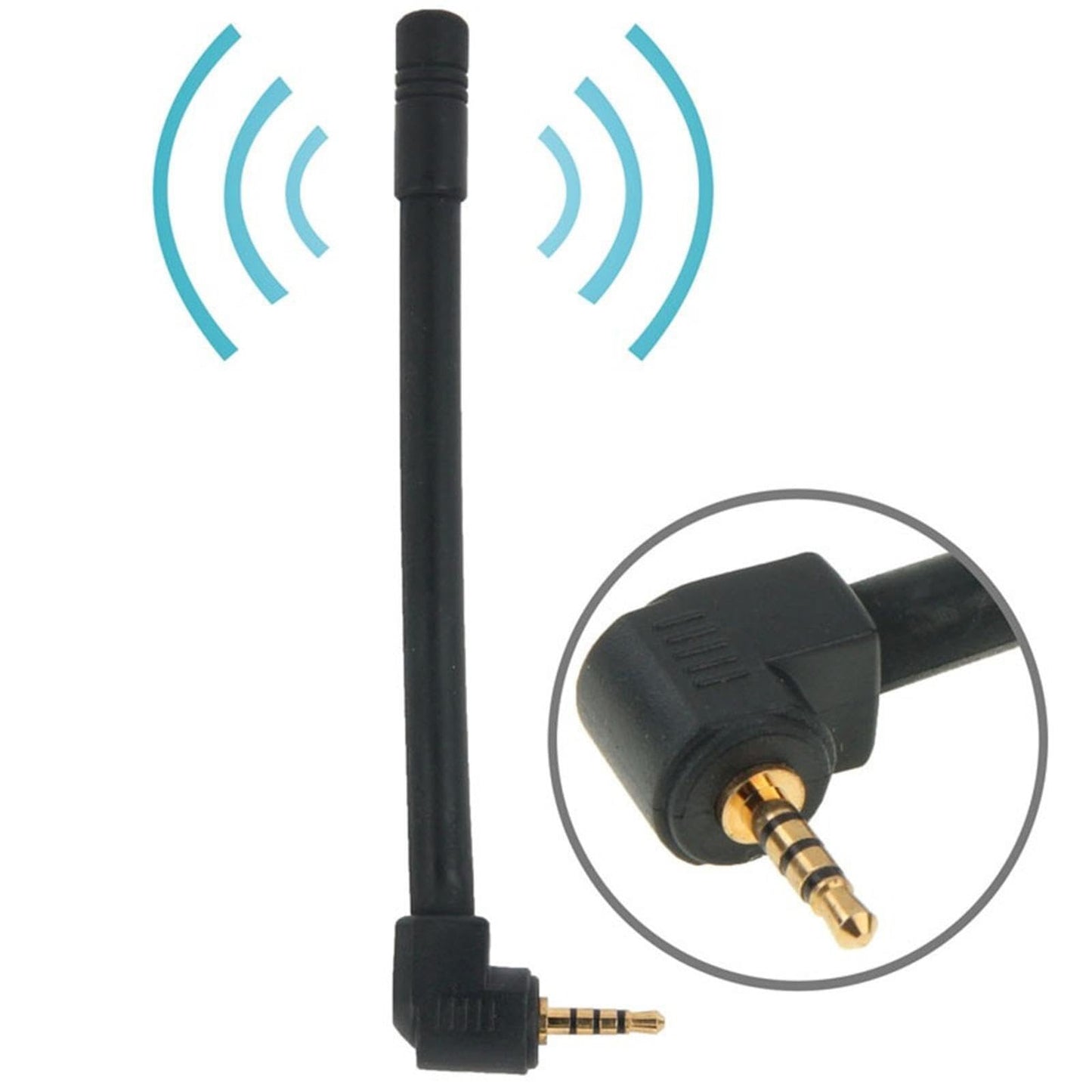 Jingelmall 3.5mm FM Antenna Plug Connector Replacement for Bose Wave Music System Indoor Sound Radio Bluetooth Stereo Receiver AV Audio Vedio Home