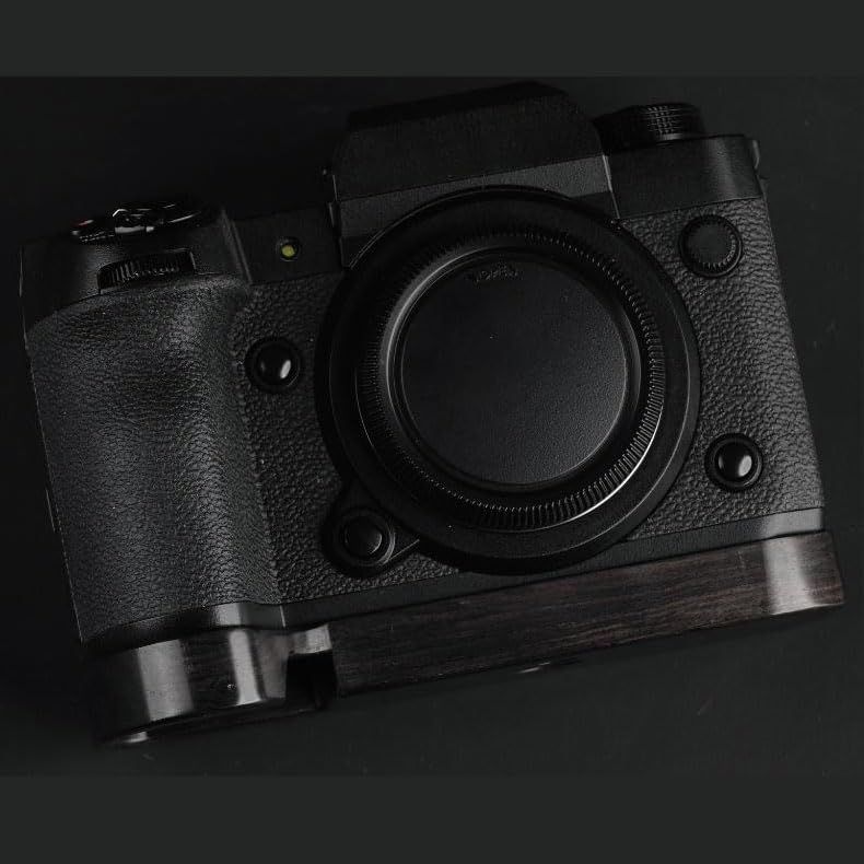All Wood Wooden Camera Hand Grip Baseplate Base Protecter Handmade Light Weight for X-H2S XH2S Fuji X-H2 XH2