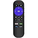 Remote Control Compatible with All Sharp Roku TV LC-40LB601U LC-50LB601U LC-24LB601U LC-43LB601U LC40LB601U LC50LB601U LC24LB601U with Netflix Sling