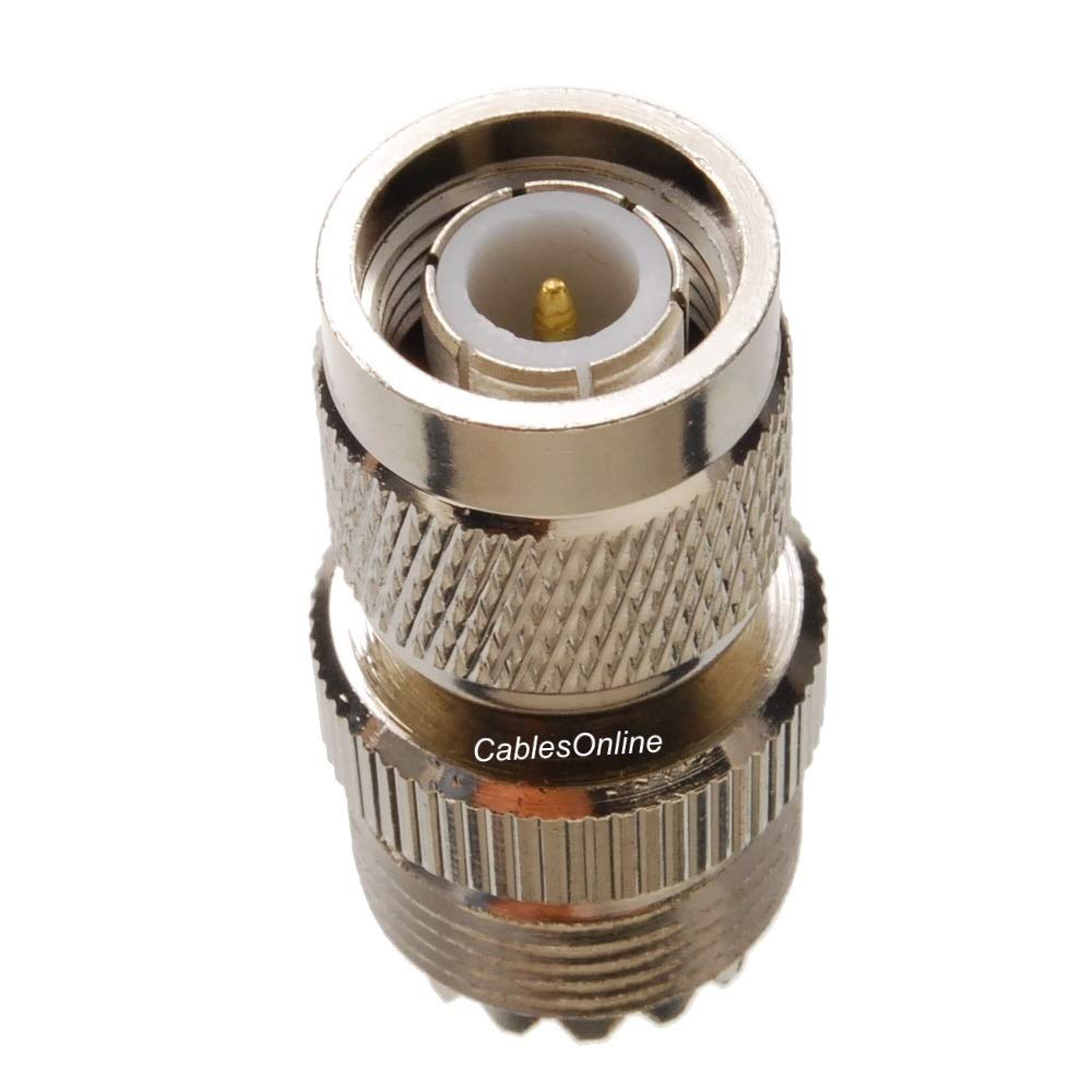 CablesOnline, TNC Male Plug to UHF (SO-239) Female Jack Adapter (1-Piece)