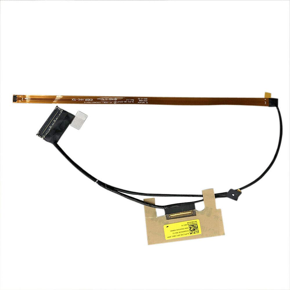 Zahara LCD LED LVDS Screen Video Cable 5C10V98522 DC02003GC00 Replacement for Lenovo Yoga 730 EDP Cable FHD 81CT001QUS