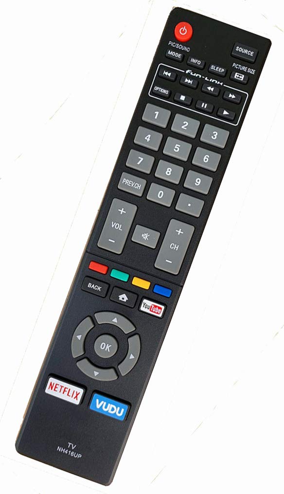 NH416UP Remote Replacement for Magnavox Smart TV 50MV336X 32MV304X 32MV306X 32MV304/F7 32MV306X/F7 32ME402F7 32ME402V 32ME402V/F740MV324X 40MV336X