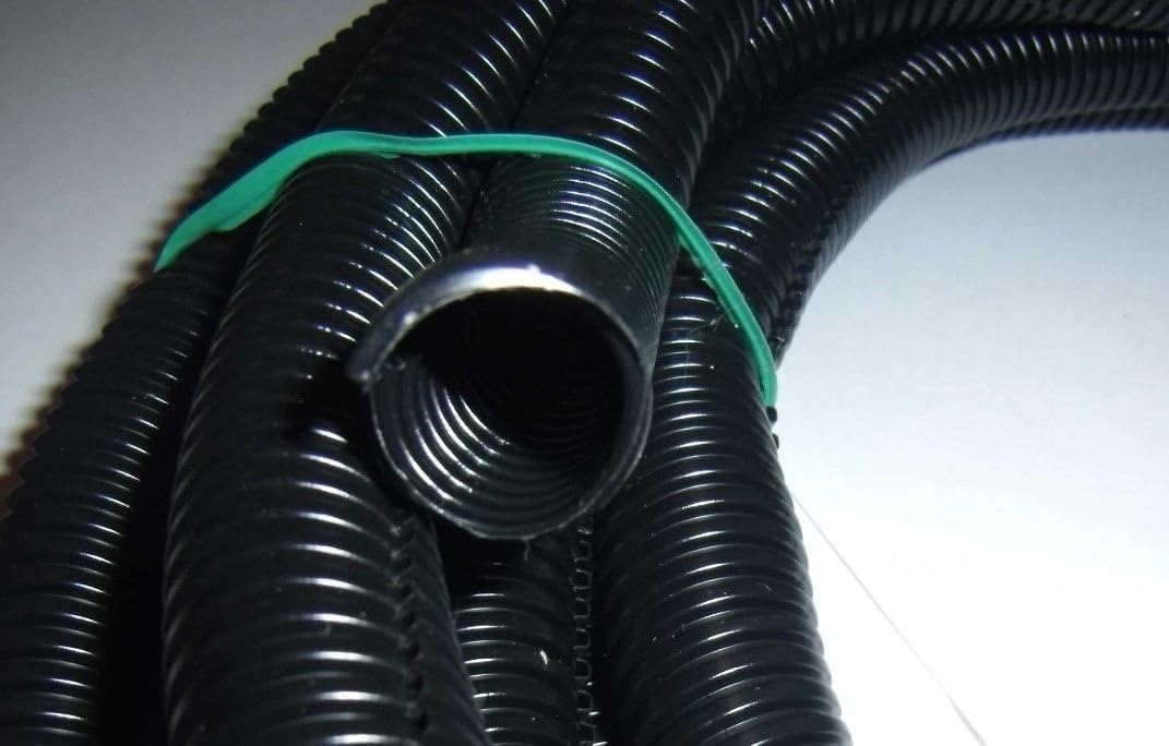 AMERICAN TERMINAL - 1/8" 1/4" 3/8" 1/2" 5/8" 3/4" 1" Split Wire Loom Conduit Polyethylene Tubing - Buy More Save More - 10 ft Each Pre-Cut - 70 Ft (1