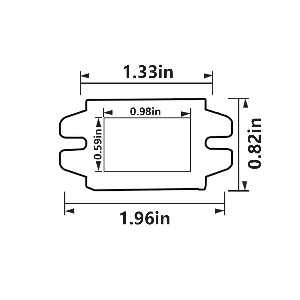 12V to 5V DC Converter – Waterproof 6.3-22V to 5V 3A 15W Step Down Voltage Regulator Buck Module for Car, Truck & Vehicle Power Supply