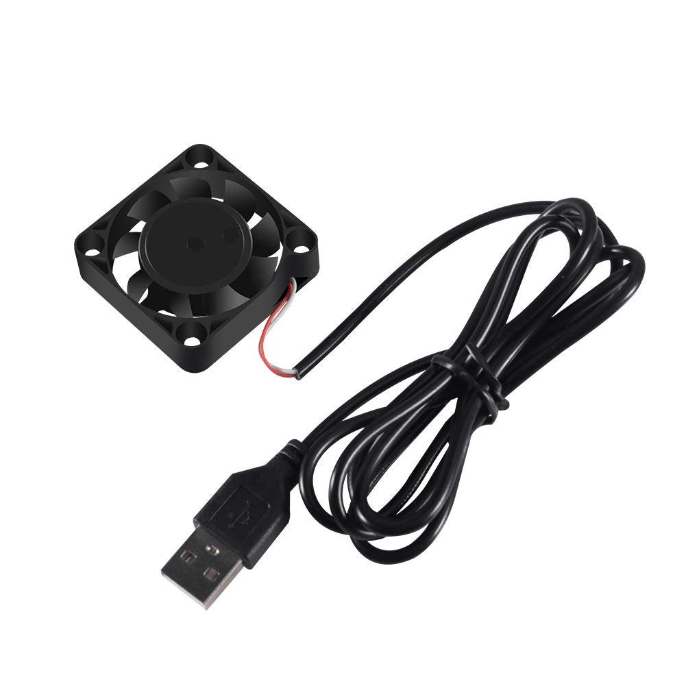 4 Pack USB Brushless Cooling Fan 40mm High Performance DC 5V Speed 4200 RPM for Small Appliances Series Replacement For Desktop