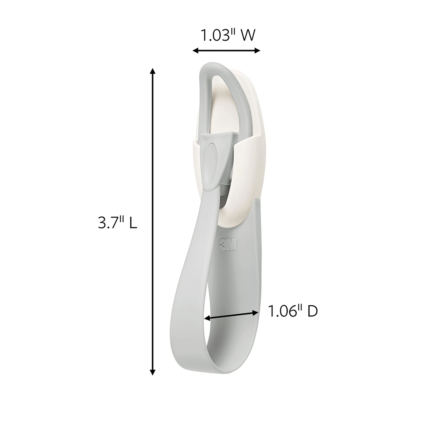 Command Cord Bundlers, Damage-Free Cord Management, 2-Bundlers, 3-Strips, Holds up to 2 lbs - Easy to Open and Close, Ideal for Organizing Cables and