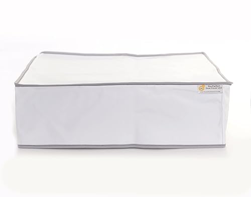 The Perfect Dust Cover, White Nylon Cover Compatible with HP Deskjet 3772 AllinOne Printer, Anti Static and Waterproof Dust Cover Dimensions 15.86''W