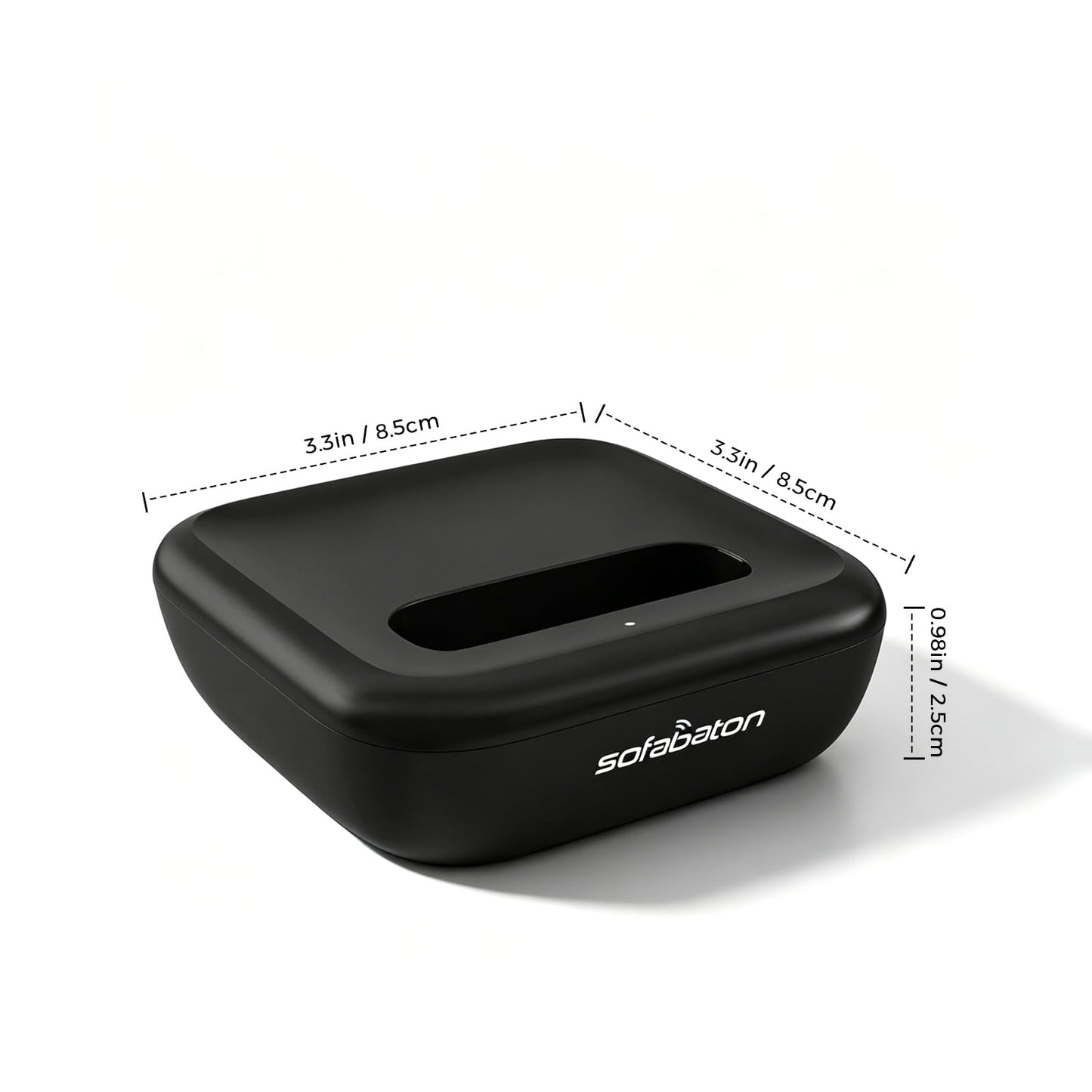 SofaBaton U3 Charging Dock, Suitable for SofaBaton U3 Universal Remote Control, USB-C, Lightweight & Portable, Black