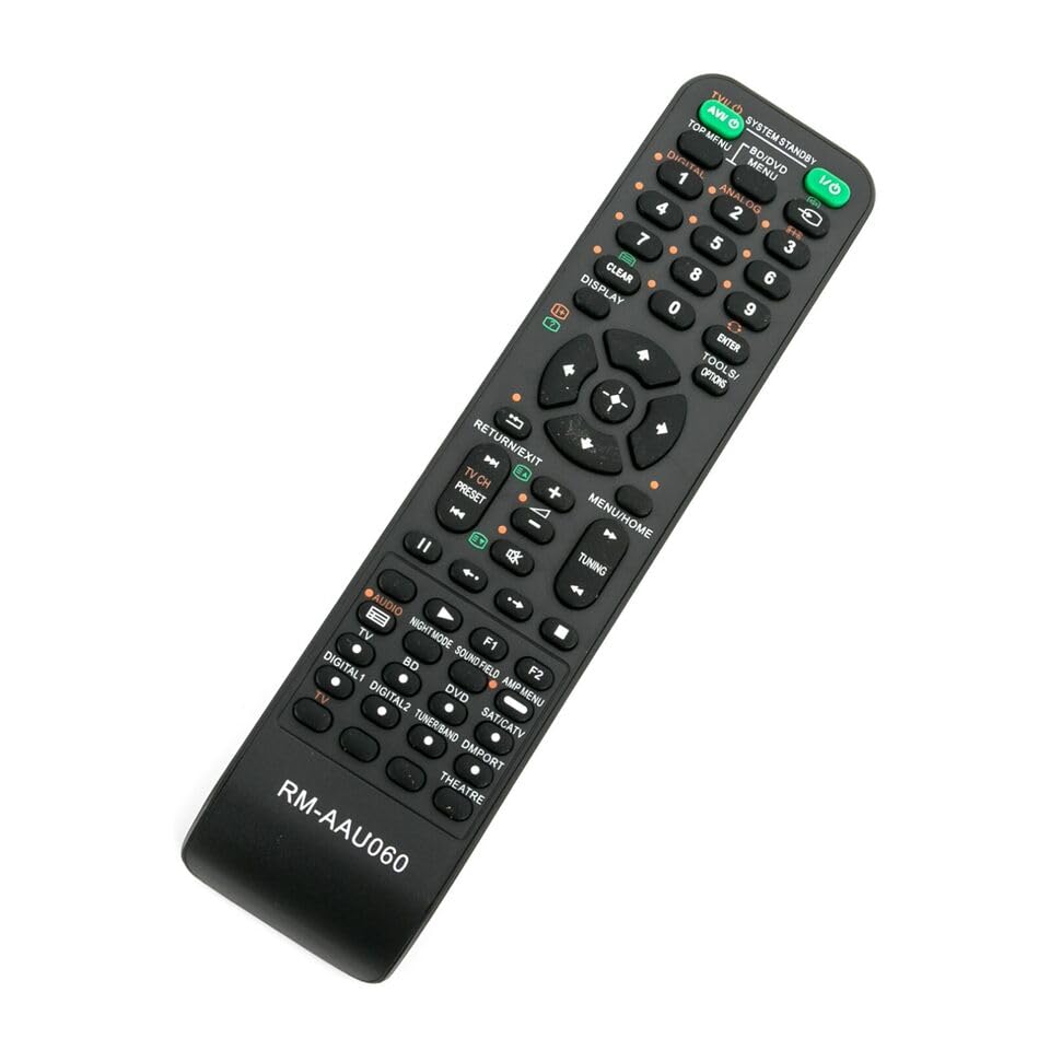 New RM-AAU060 Replace Remote Control Compatible with Sony Home Theater RM-AAU029 HTFS3