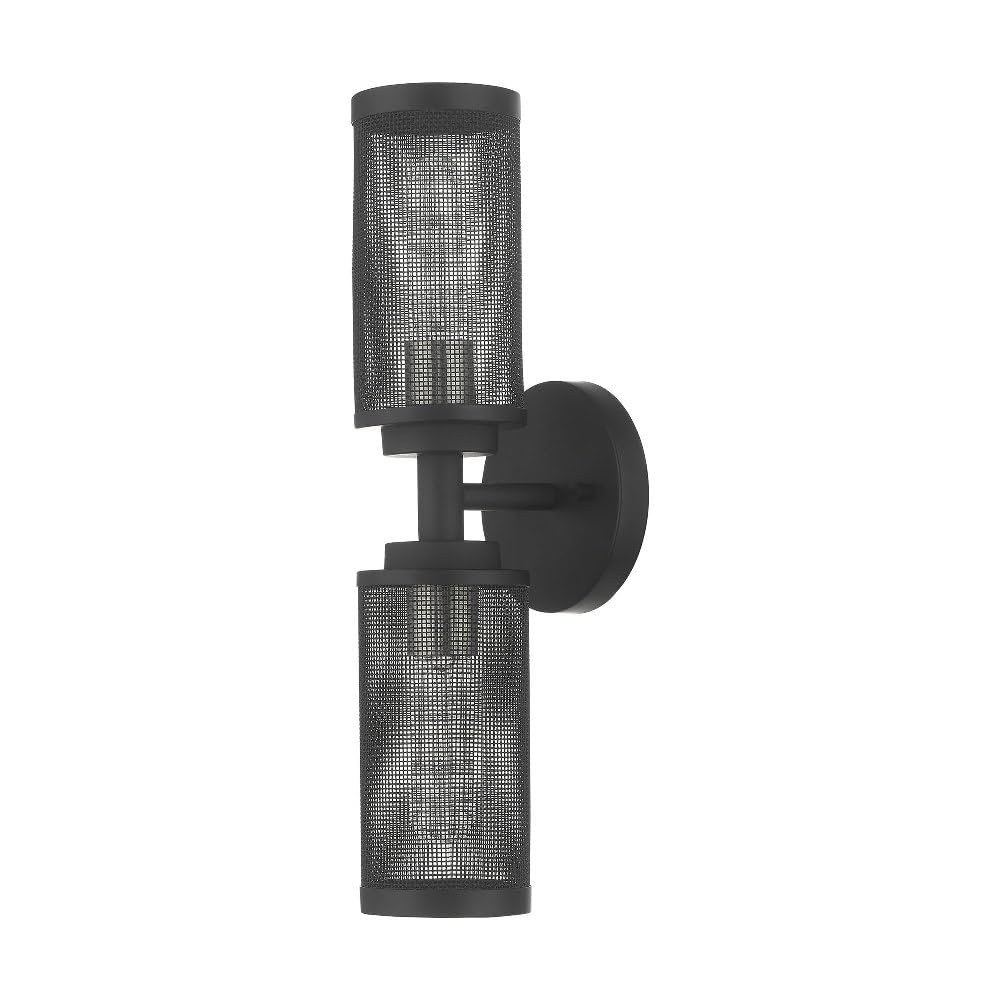 Livex Lighting 2 Light Brushed Nickel Wall Sconce