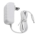 White Power Adapter Replacement for Alexa Show 5, Alexa Dot 3rd Gen, 4th Gen - 15W Power Cord Charger