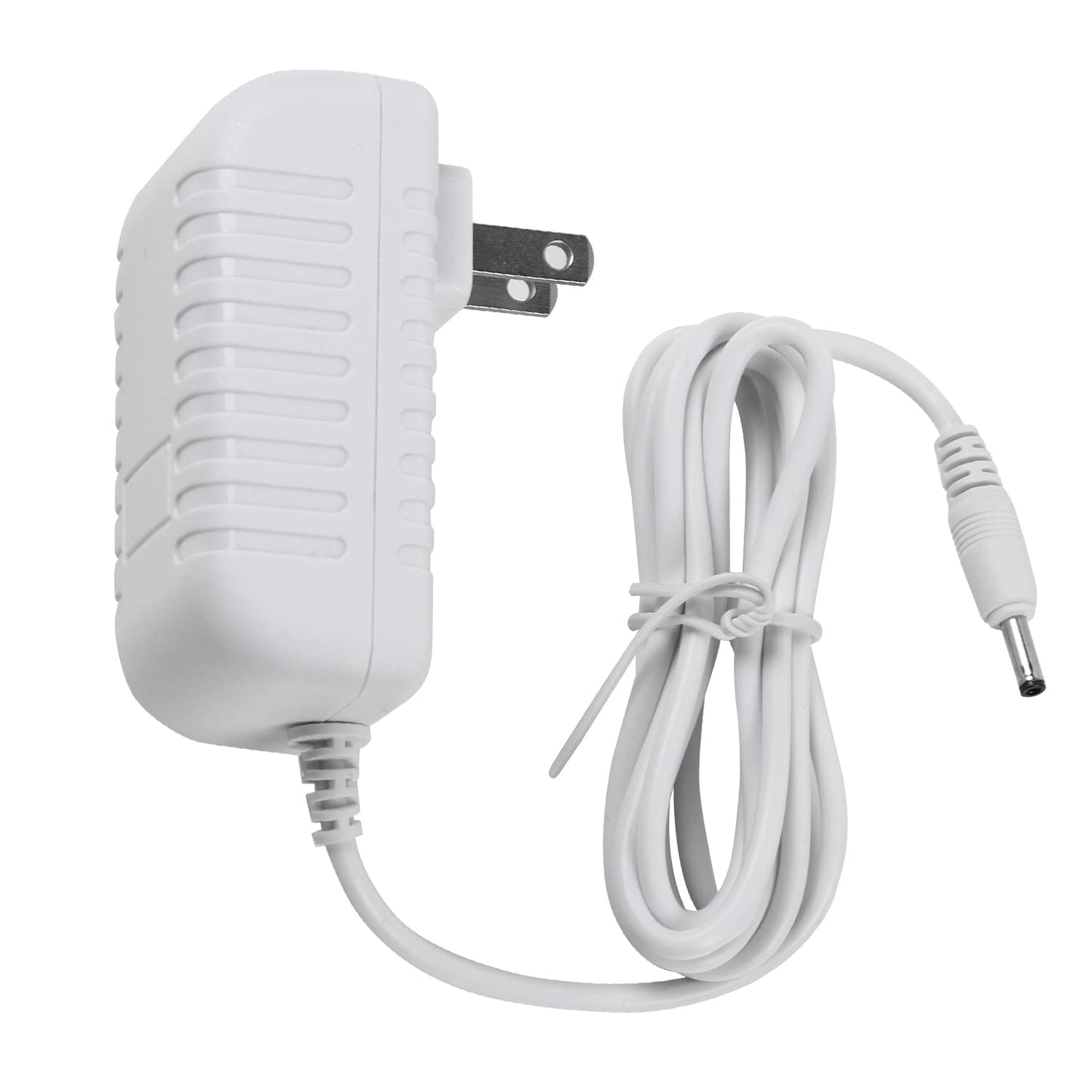 White Power Adapter Replacement for Alexa Show 5, Alexa Dot 3rd Gen, 4th Gen - 15W Power Cord Charger