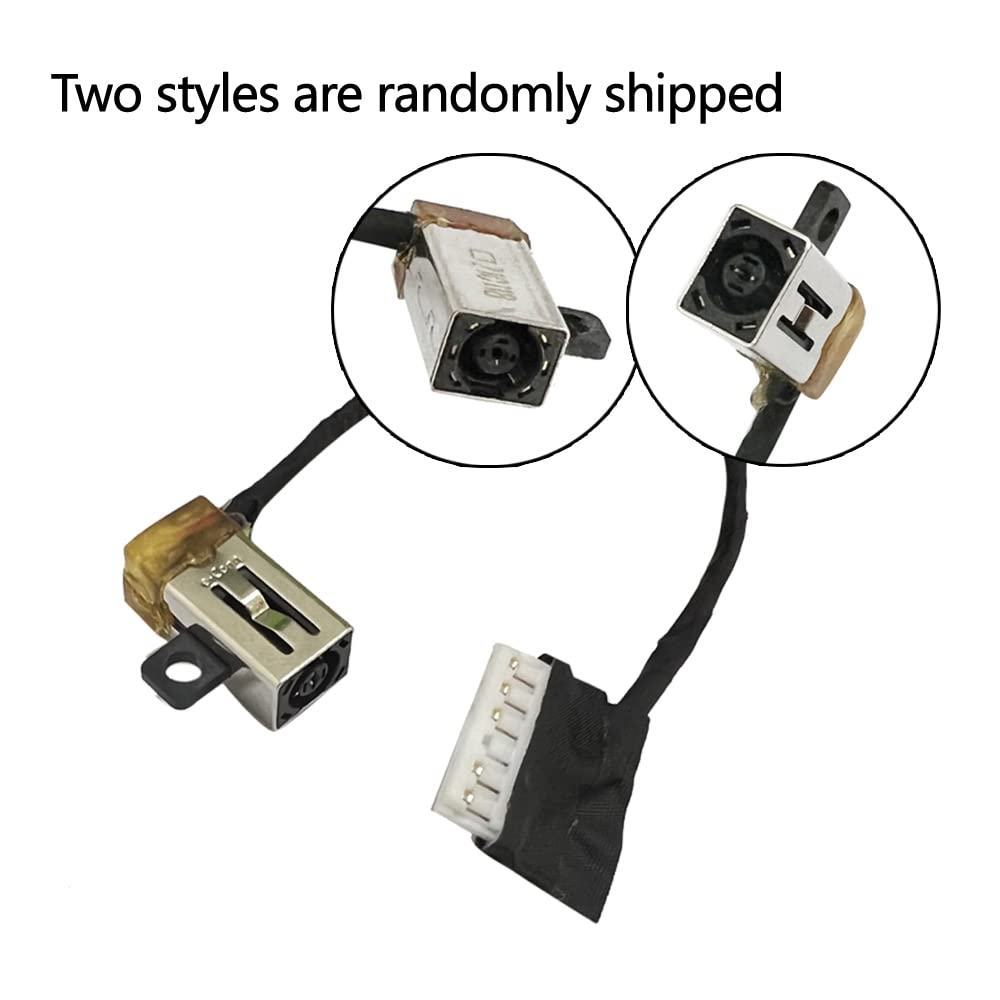 Jintai DC Power Jack Charging Port Cable Replacement for Dell Inspiron 15 3525 3515 3405 3501 3505 5593 Latitude 3511 5593 5594 Vostro 3501 3500