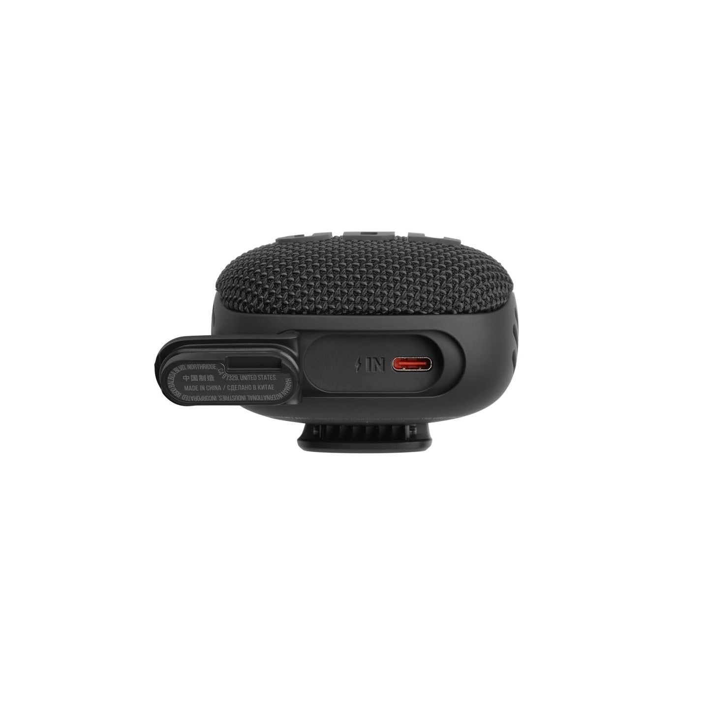 JBL Wind 3 S - Slim Handlebar Bluetooth Speaker, Black