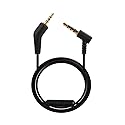BUTIAO QC3 Replacement Audio Cable Cord for Bose Quietcomfort 3 QC3 Headphone with Inline Mic Volume Control 1.4 Meters 3.5mm to 2.5 mm Cable for iOS…