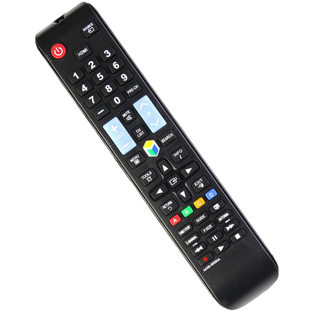 New Remote Control AA59-00594A fit for Samsung Smart 3D LCD LED HDTV TV UN46D7000 UN55F7100 UN40D6000S UN55D8000 UN49KU6500 UN55F7450AFXZA PN60F5500