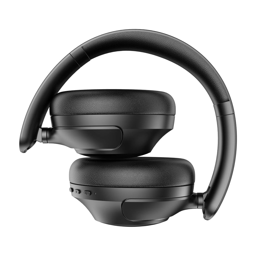 Cubitt Headphones Lite - Bluetooth 5.4 Over-Ear Wireless Headphones, ANC, 60H, Foldable - Black
