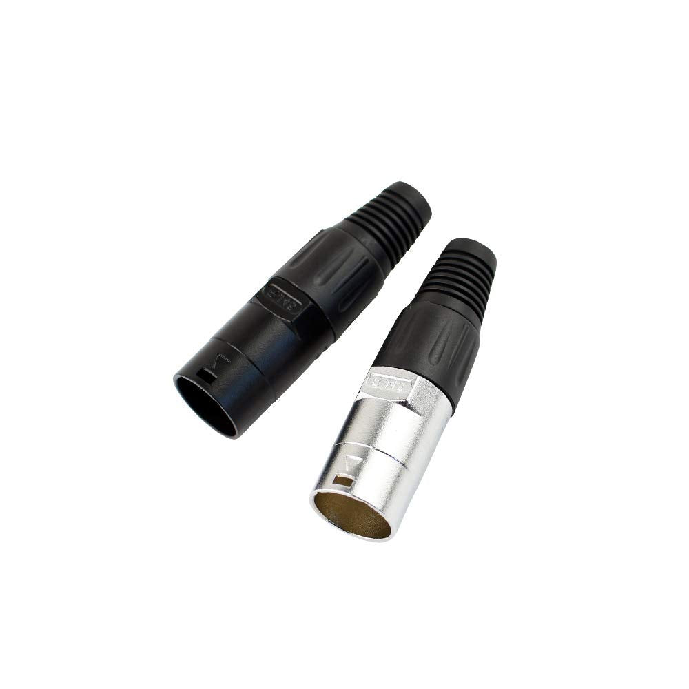 BESCOOS Toronce Profession RJ45 Date Media Ethercon Cable Connector(Black,4Pack)