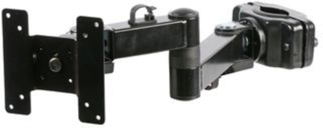 Bracket Pole Mount Double Arm
