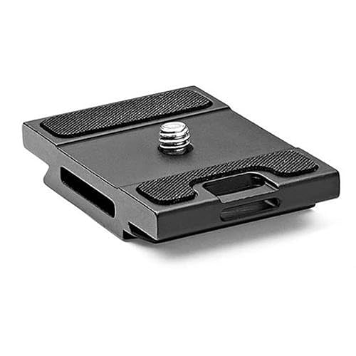 Gitzo GS5370 Series Quick Release Short D Plate with Rubber Strips, 1/4" Camera Screw