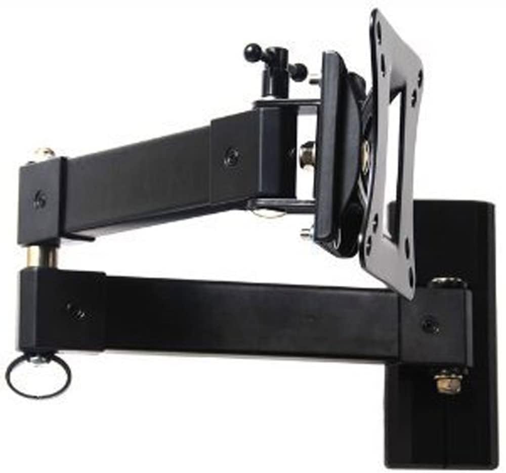 VideoSecu Swing Arm Monitor LCD TV Mount Bracket for Most 10-27 inch Display Long Arm Extension up to 20 inch ML513B BM9