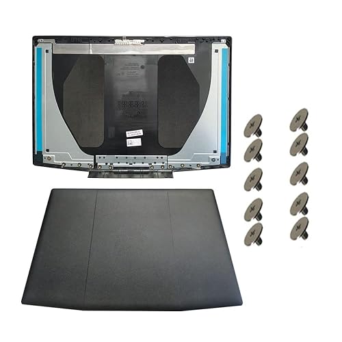 Laptop Replacement Case Compatible for Dell G3 15 Series 3590 0YGCNV 03HKFN 0747KP 07md2f P89F (Not Fit Latitude 3590) (Black LCD Top Cover Back