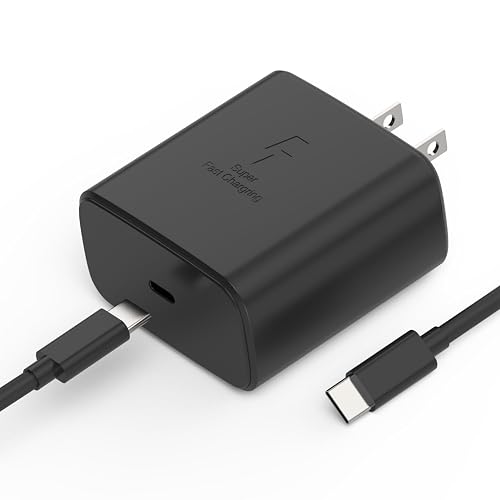 ULIJZSRI 45W USB C Super Fast Charging Compatible with Samsung Galaxy S25,S25 Ultra,S24,S23,S22,A54,Z Fold/Flip 6,5,4,Galaxy Tab S10,S9,S8,Galaxy