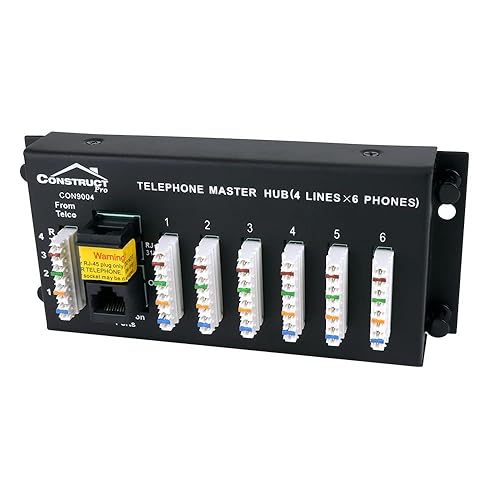 Construct Pro 1 X 6 Telephone Module with Rj31 Jack