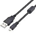 Replacement USB Cable 8Pin Transfer Data Sync Charging Cord Compatible with Konica Minolta Digital Cameras Dynax 5D7D Maxxum 5D7D DiMage A Series A200