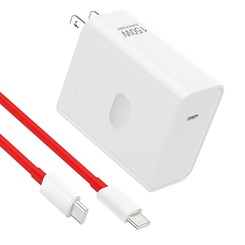 150W 100W 80W Super Fast Wall Charger Block Compatible for Oneplus One Plus 15 15R 13 12 13R 12R 11 10T 10R Nord CE4 3 4 Pad Open PD 65W MacBook