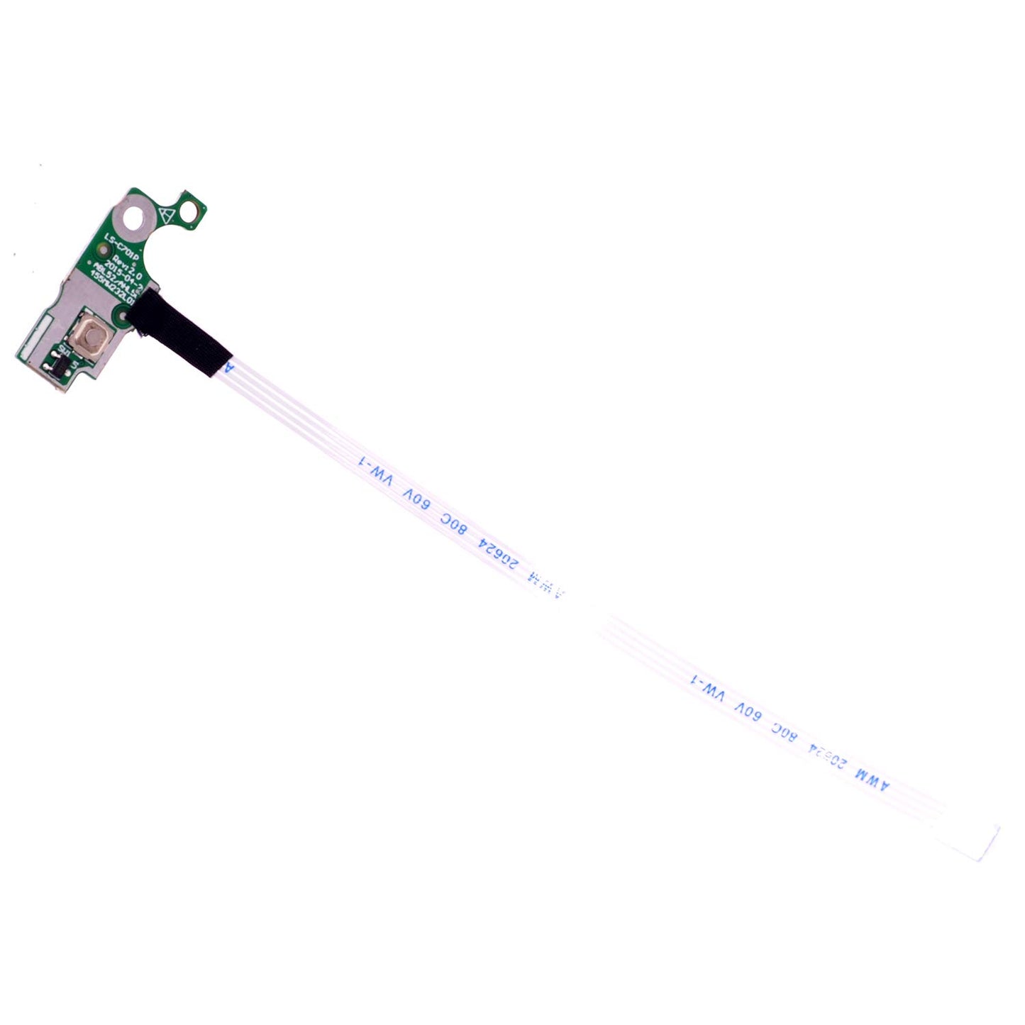 Deal4GO Power Button Board w/Cable LS-C701P 813955-001 Replacement for HP 15-A 15-AC 15-AE 15-AF 15-AY 15-BA 15-BD 250 G4 G5 255 G4 G5 256 G5