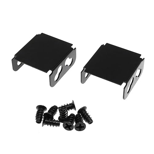 Maxmoral 2PCS Dual Fan Mount Rack PCI Slot Bracket for Video Card DIY Support 8cm/9cm/12cm/14cm Fan Computer Radiator Holder