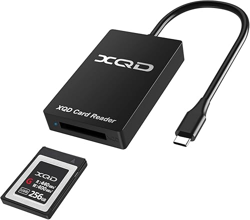 XQD Card Reader - 5Gbps USB C XQD Memory Card Reader Adapter Compatible with G/M Series USB Mark Xqd Card, Lexar 2933x/1400x USB Mark XQD-Card