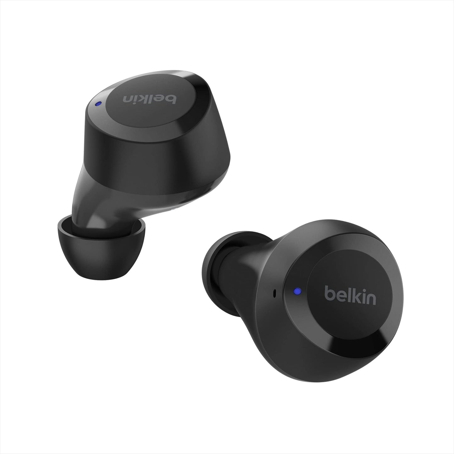 Belkin SoundForm Bolt True Wireless Earbuds, Wireless Charging, IPX4 Sweat and Water-Resistant, USB-C, Up to 28 Hours of Battery Life for Apple
