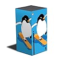 Mighty Skins Skin Compatible with Xbox Series X - Skater Penguin | Protective, Durable, and Unique Vinyl Decal wrap Cover | Easy to Apply and Change