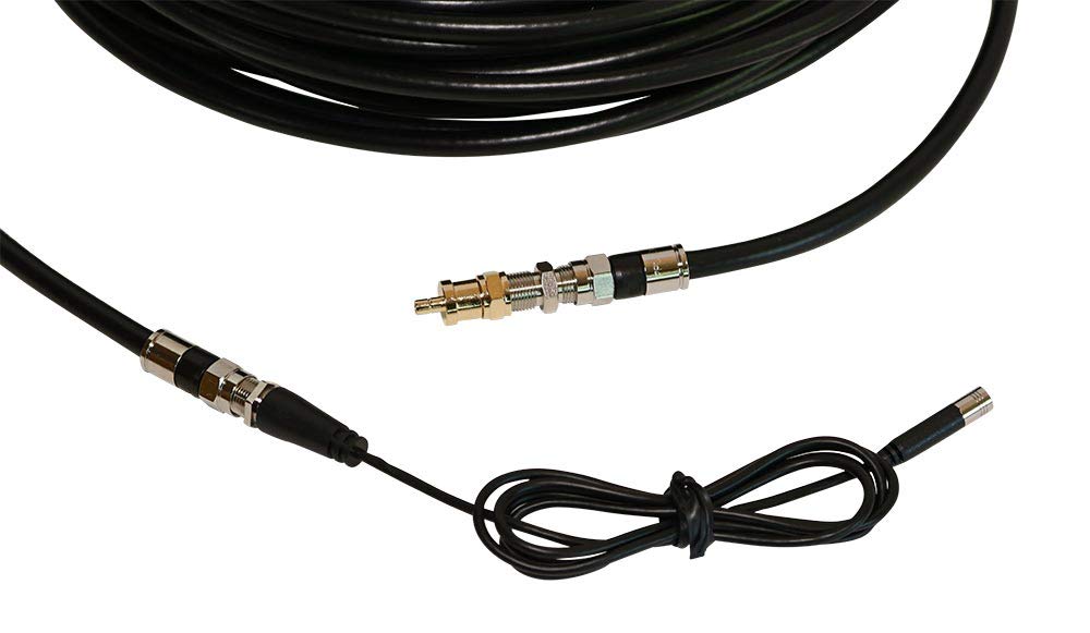 Sirius XM Radio 50 Foot Antenna Extension Kit with RG6 Coax Cable Connectors for Universal Fit