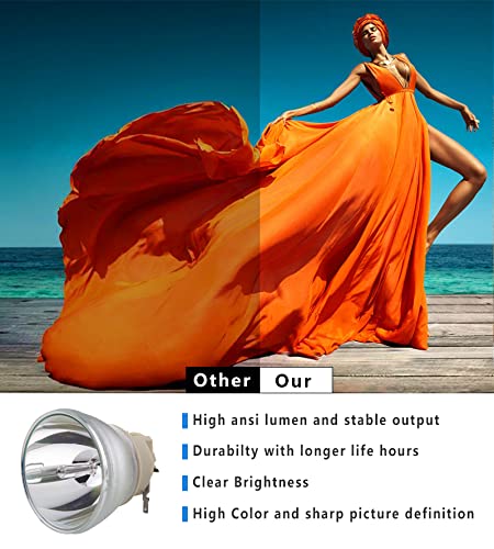 LBTbate Compatible Original Projector Bulb for PowerLite Home Cinema 1060 2100 2150 760HD 2040 1040 2045 740HD 2030 2000 730HD 725HD 1262W 640 97 98