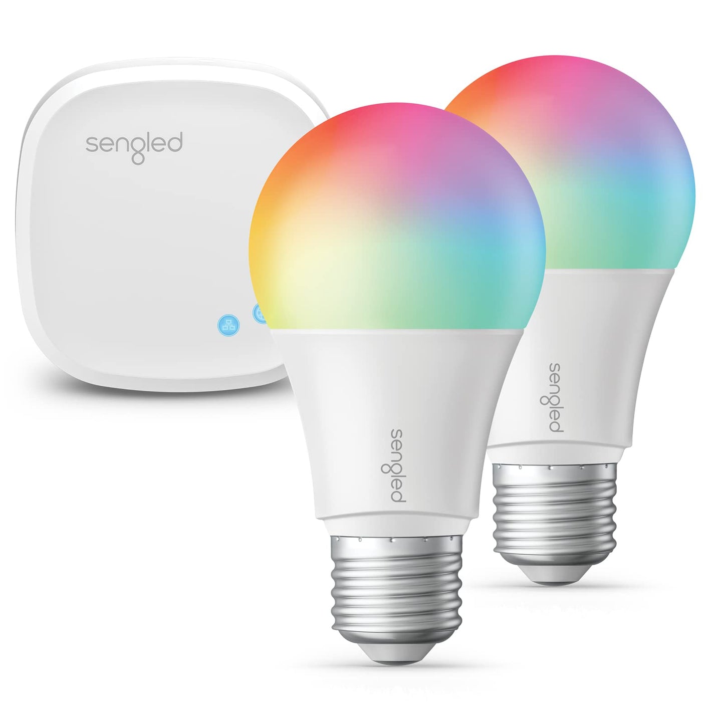 Sengled Smart Light Bulb Starter Kit, Smart Bulbs that Work with Alexa, Google Home, Color Changing Light Bulb, Alexa Light Bulbs, A19 E26 Dimmable