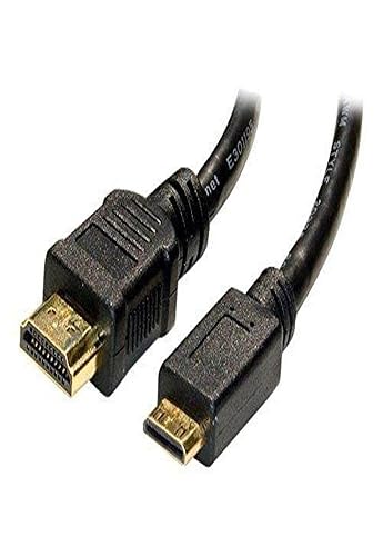 4xem Shielded HDMI Cable Black (4XHDMIMINI6FT)
