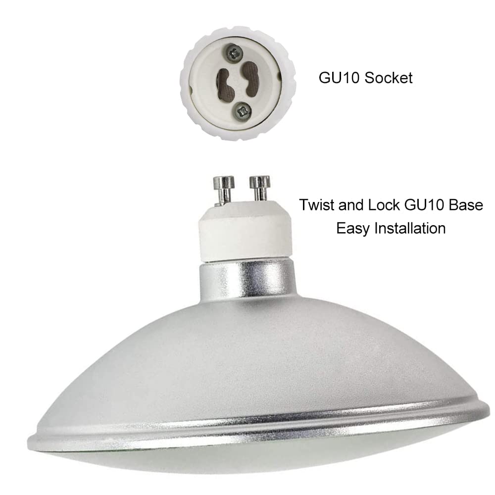 Familite GU10 Based AR111/FR111 LED Bulb, 12W 1200LM GU10 Flood Light Bulb 100W Halogen Raplacement, PAR36 Reflector Bulb for Down Light Track Light