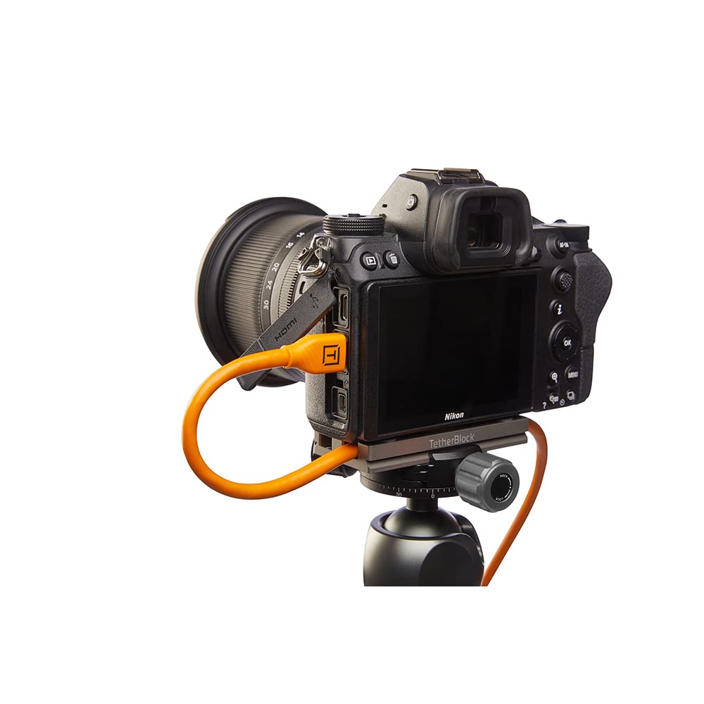 Tether Tools TetherPro HDMI 2.0 to HDMI 2.0, 15' (4.6m), Orange