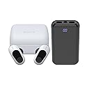 Sony INZONE Buds Truly Wireless Noise Canceling Gaming Earbuds with 360 Spatial Sound (White) Bundle with Earbuds Accessory (2 Items)