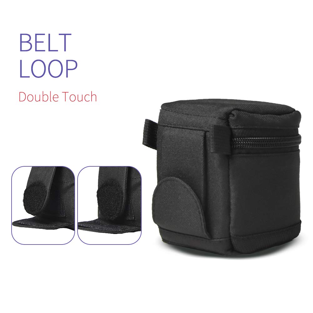 BPAULL Camera Lens Case DSLR Camera Lens Bag Fits for Camera Lens