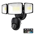 Onforu Floodlight Camera 360° View 2K HD Video Security Camera Outdoor, 5500LM Motion-Activated Smart Flood Lights Cam, AI Detection and Tracking