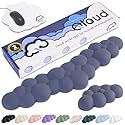 Create-ables Qloud Cloud Wrist Rest Keyboard Wrist Rest for Computer Keyboard Pad, Cloud Keyboard Wrist Rest, Wrist Pad for Keyboard, Memory Foam, Non