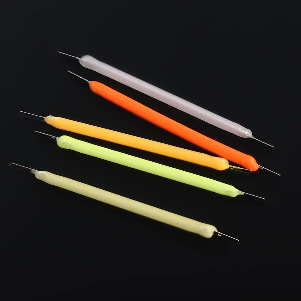 ZGLUZP 10 Pcs LED Filament Lamp Parts 3V Lamp Parts LED Repair Incandescent Light Beads Accessories (Green)